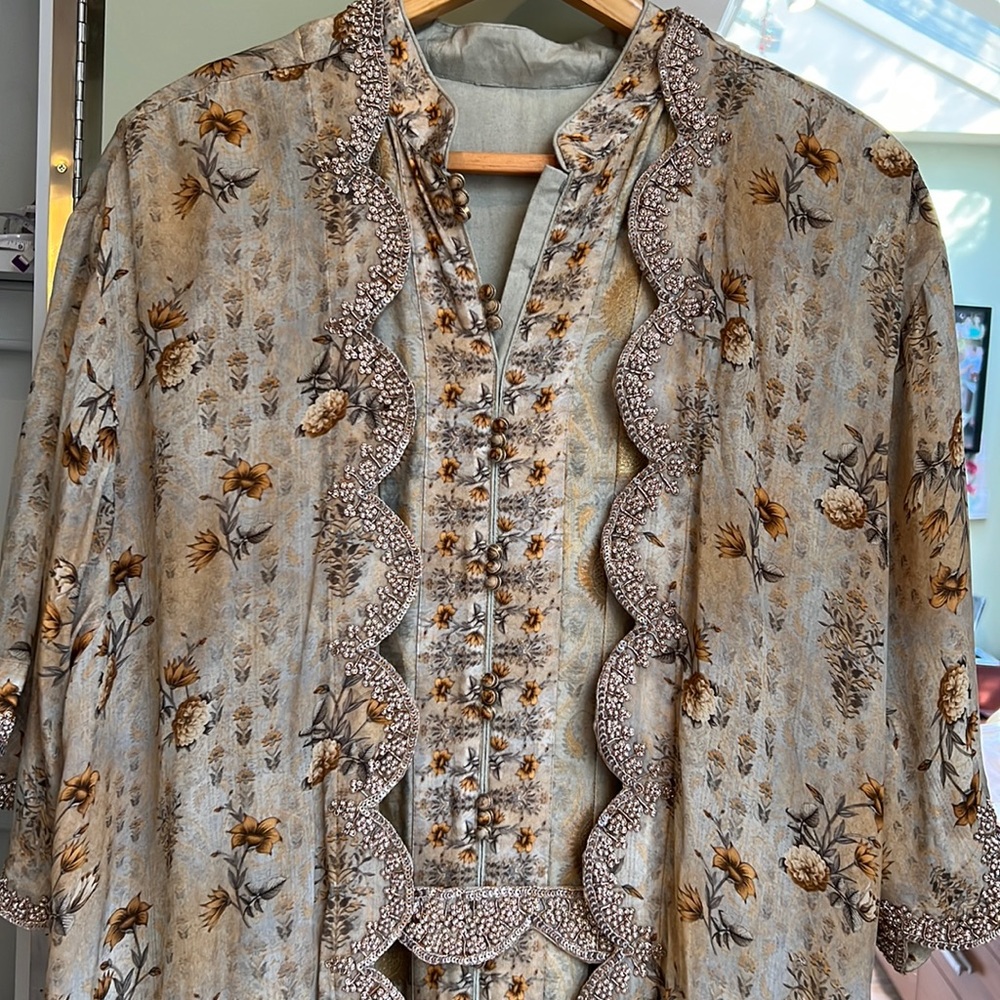 Long dress with jacket